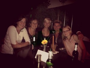 Pirko, Birgit, Emma, Anja und Jessica